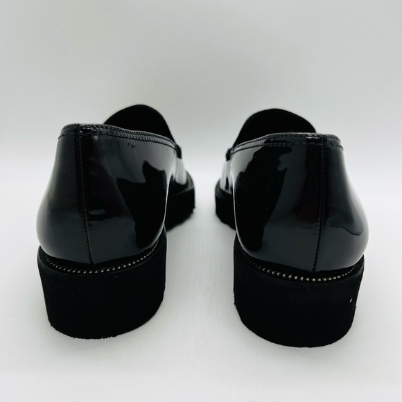 Paul Green Brown Patent Leather Women's Loafers Size 6.5 US - Picture 4 of 16